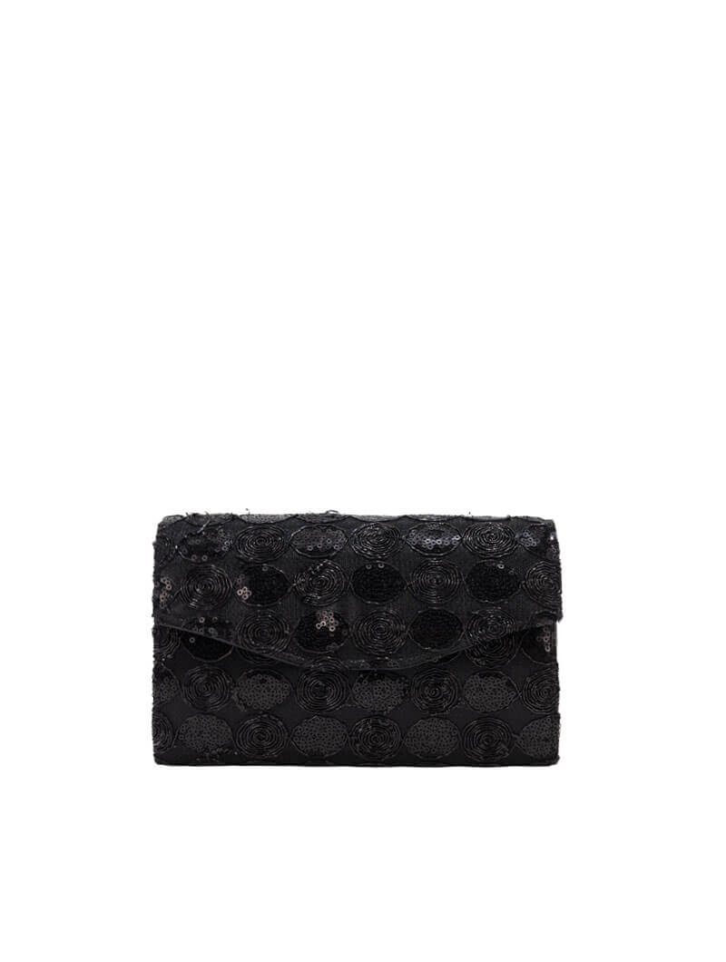 Pochette soirée brodée